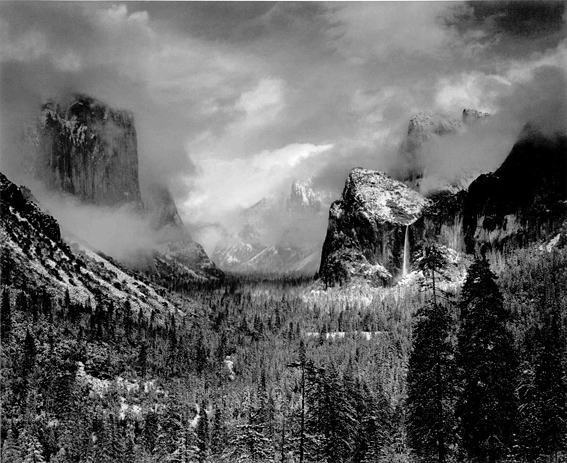 Ansel Adams, Yosemite Valley, 1942