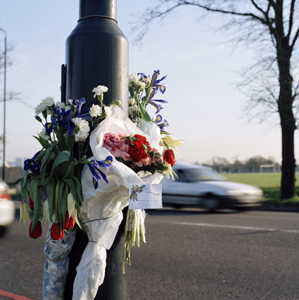 Roadside Memorial Crosses